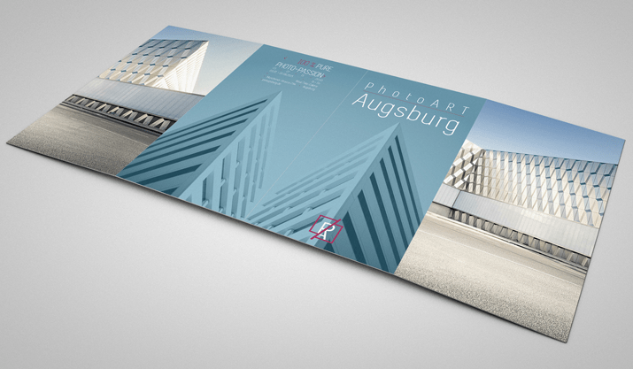 Edlen Premium Flyer für eine Ausstellung gestalten