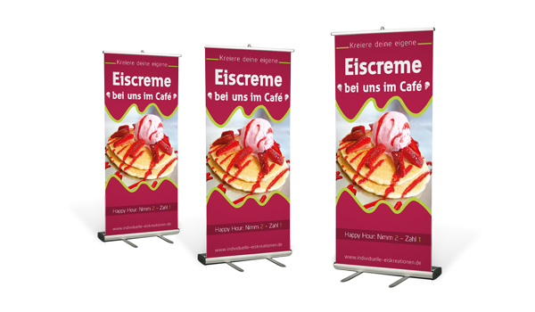Roll Up Display gestalten Teaser