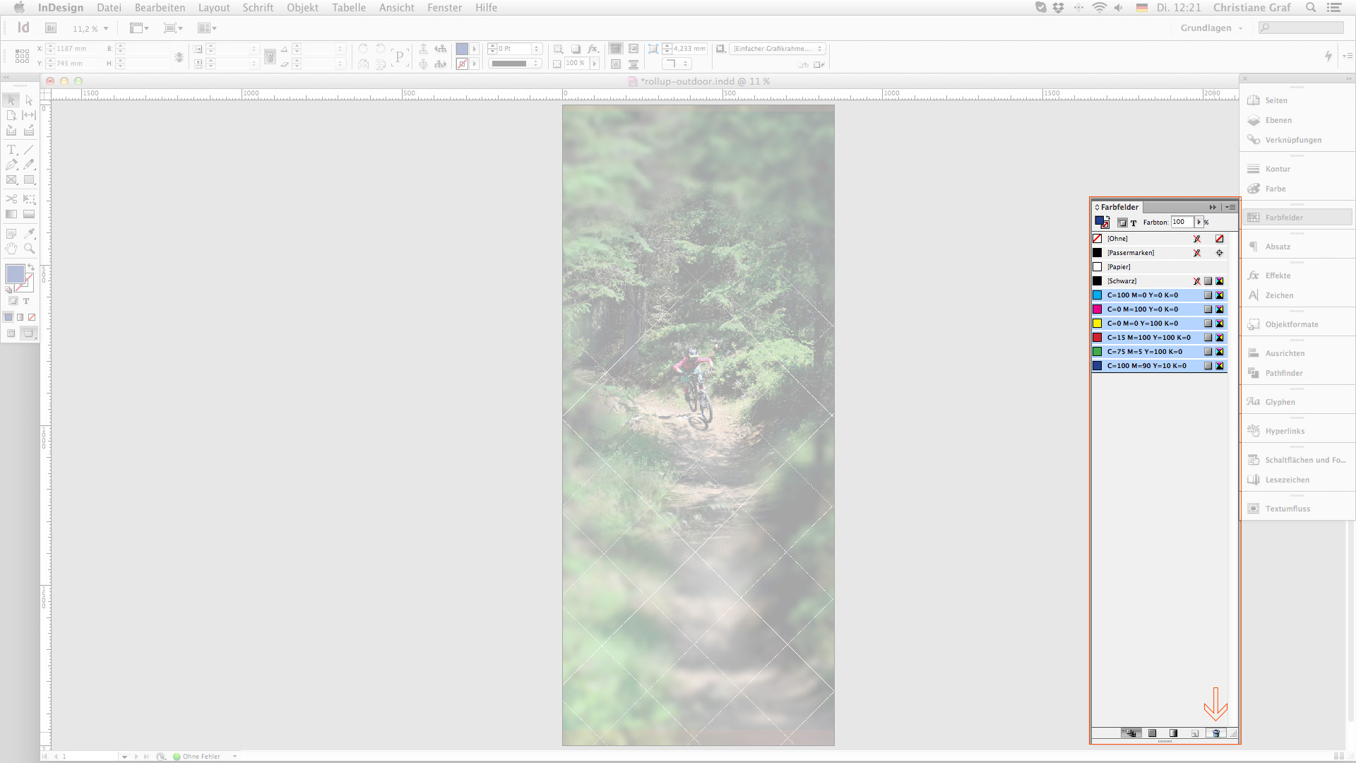 Outdoor rollup erstellen   Farben loeschen