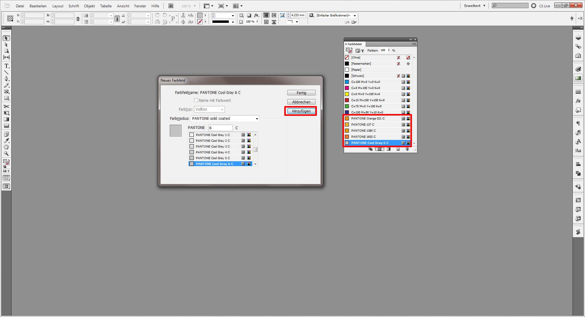 Sonderfarben anlegen in InDesign (2)