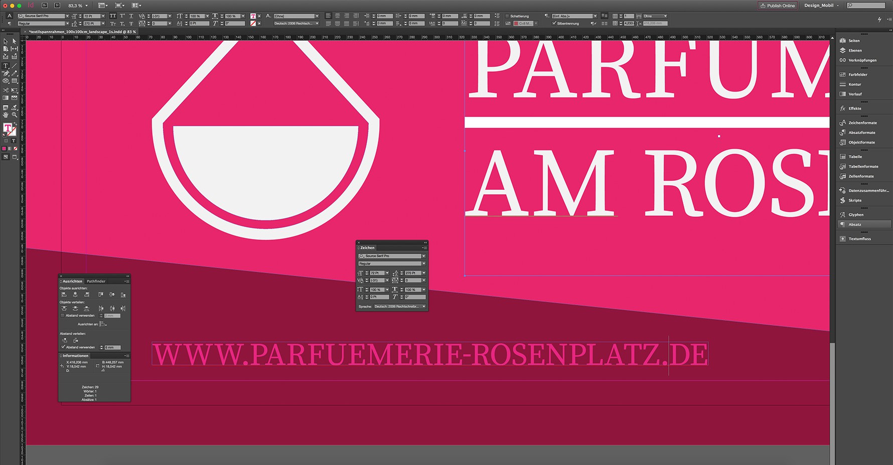 indesign Tutorial Spannrahmen Druck Step 7