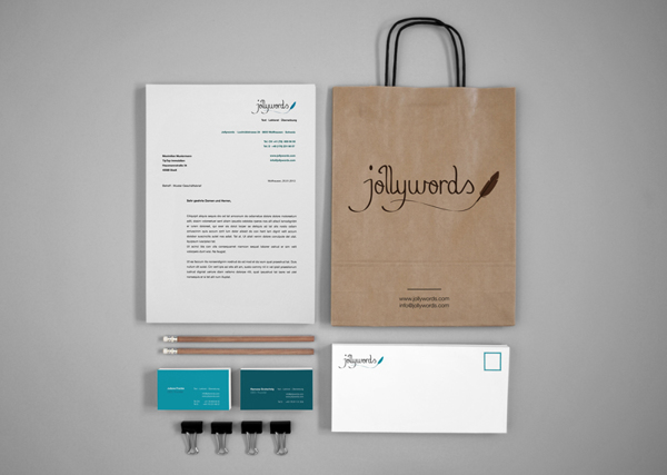 Branding für die Agentur jollywords
