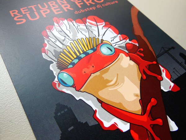 SuperFrog 2   Flyerdesign