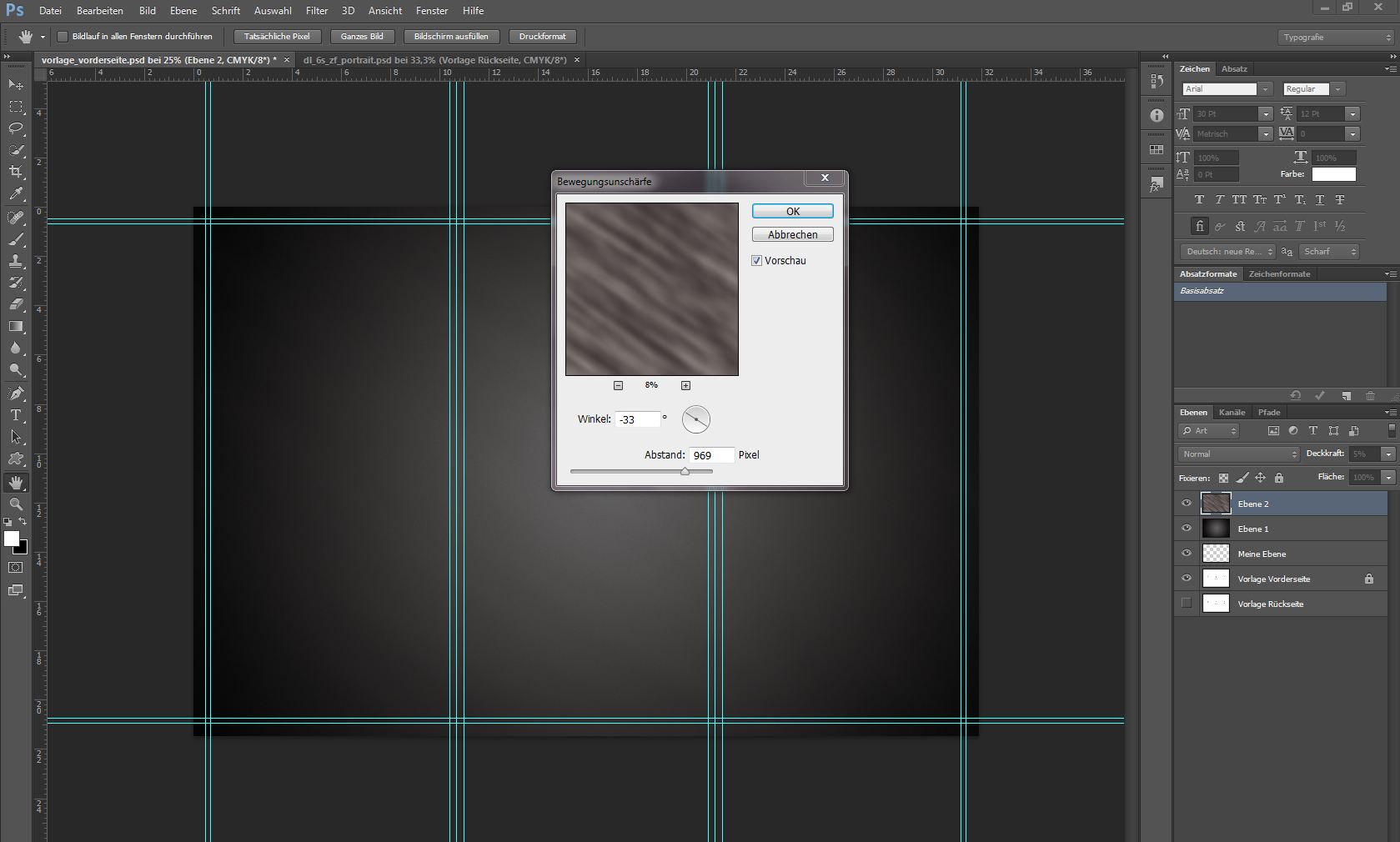 Barkarte als Falzflyer erstellen 6