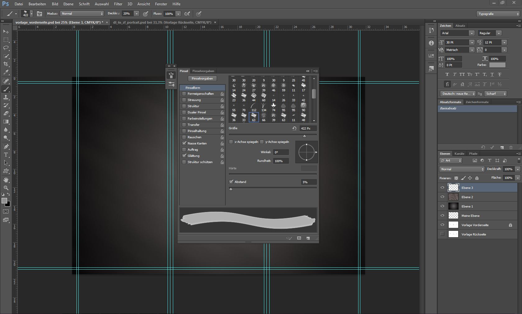 Barkarte als Falzflyer erstellen 7