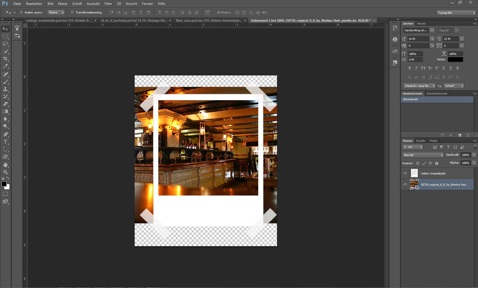 Barkarte als Falzflyer erstellen 9