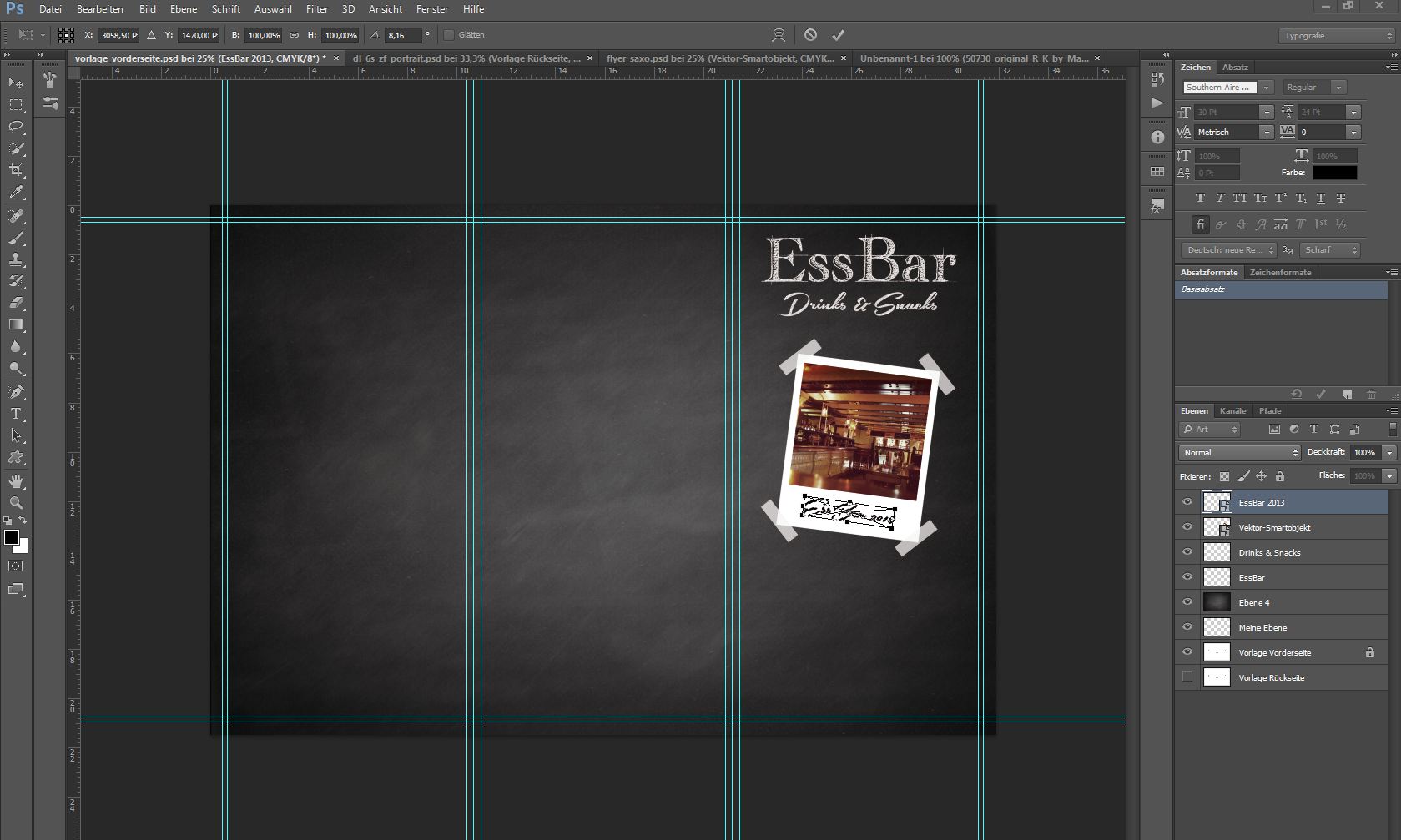 Barkarte als Falzflyer erstellen 10