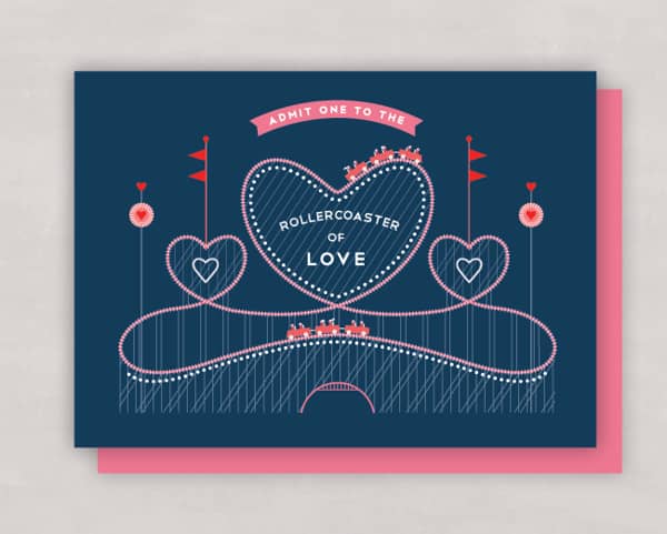 Romantische Idee für eine Karte zum Valentinstag 10