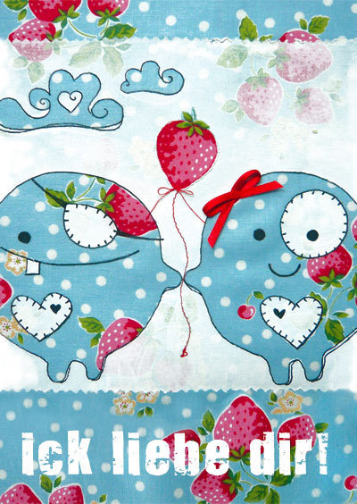 Romantische Idee für eine Karte zum Valentinstag 13