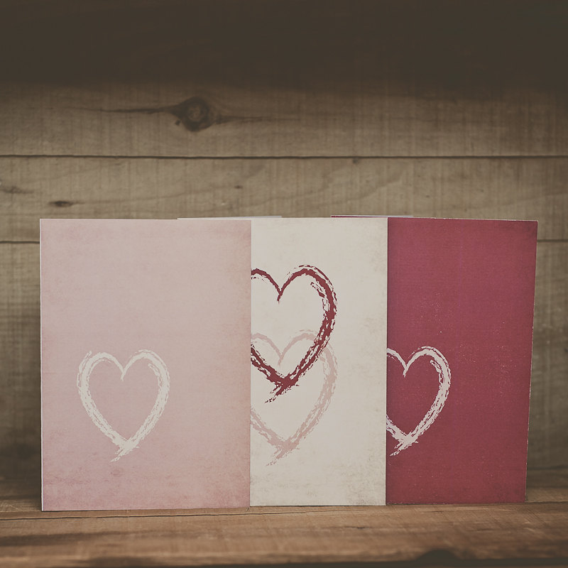 Romantische Idee für eine Karte zum Valentinstag 23