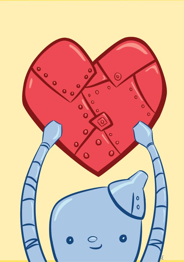 Romantische Idee für eine Karte zum Valentinstag 3