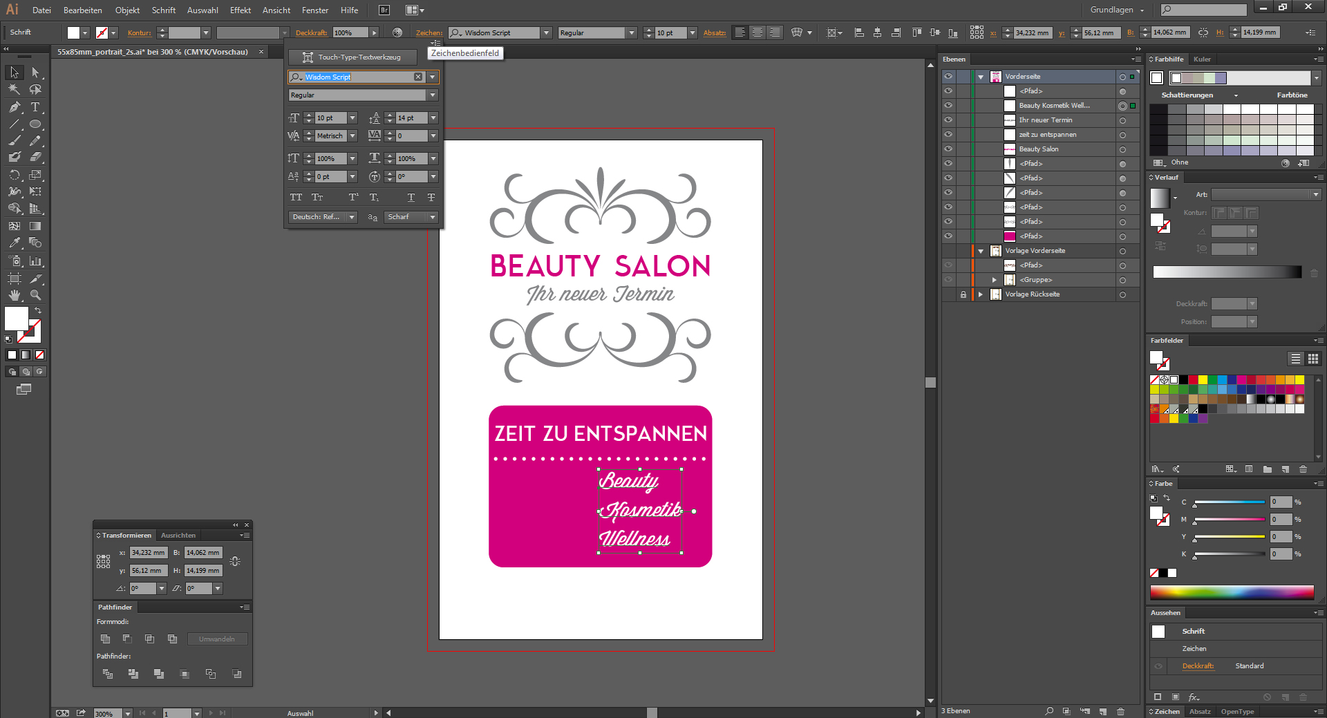 terminkarte erstellen tutorial step 12