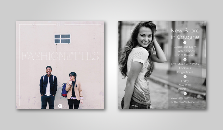 Illustrator Tutorial: quadratische Postkarte teaser