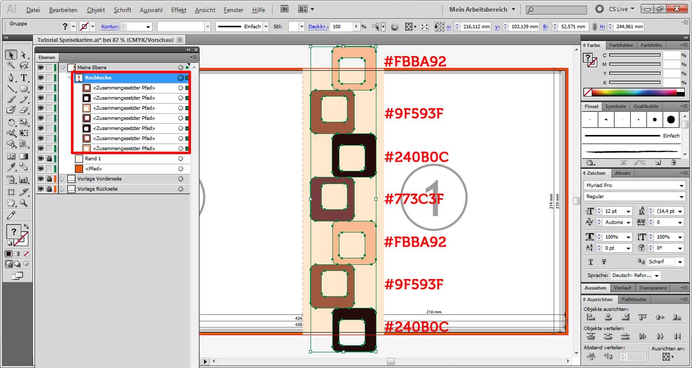 Tutorial Speisekarten