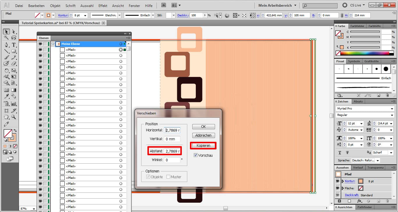 Tutorial Speisekarten