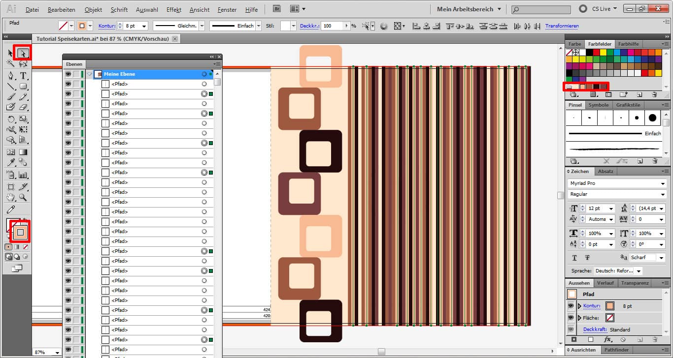 Tutorial Speisekarten