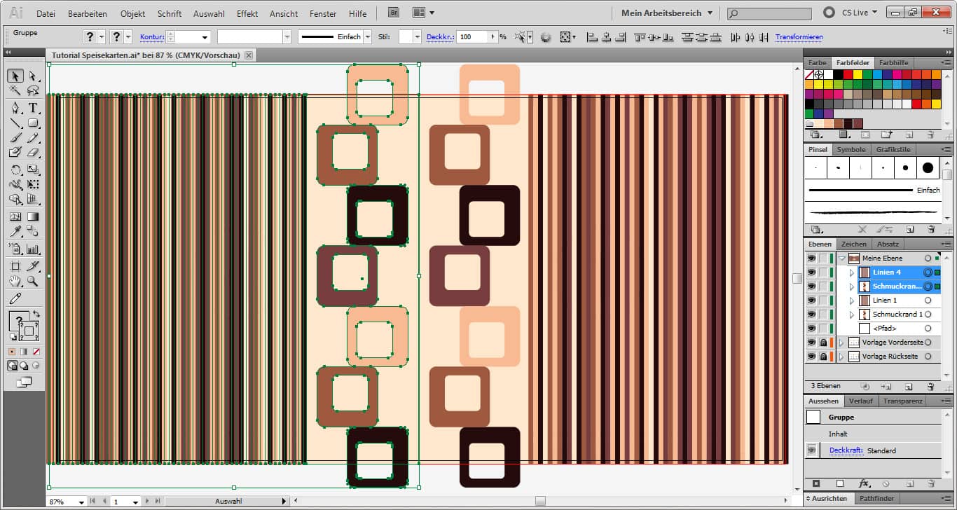 Tutorial Speisekarten