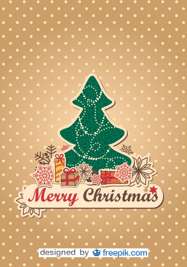 Weihnachtskartedesign Vorlage 22