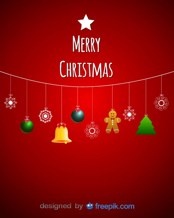 Weihnachtskartedesign Vorlage 25