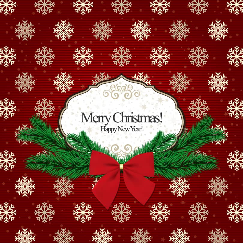 Weihnachtskartedesign Vorlage 49