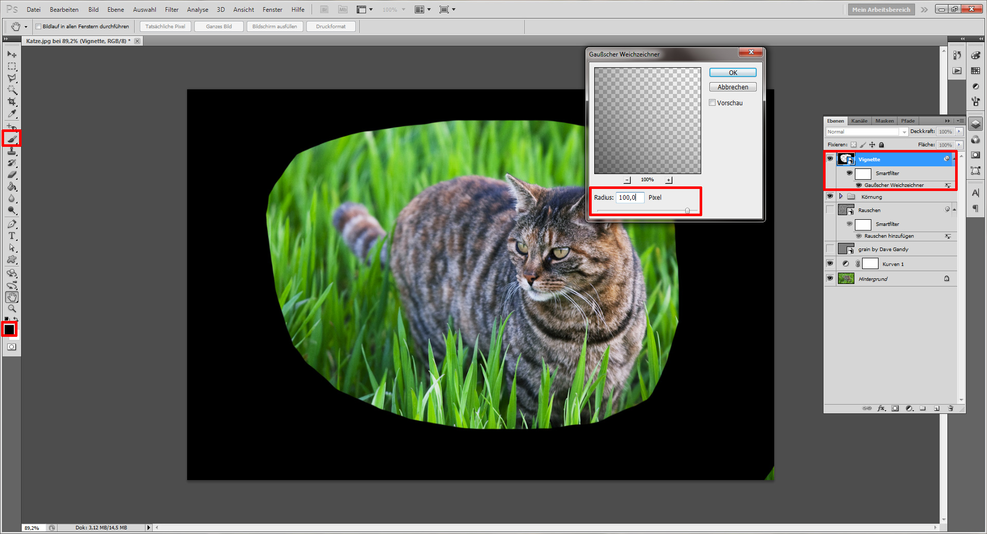Mit einem Foto Effekt den Photoshop Analog Look nachempfinden (5)