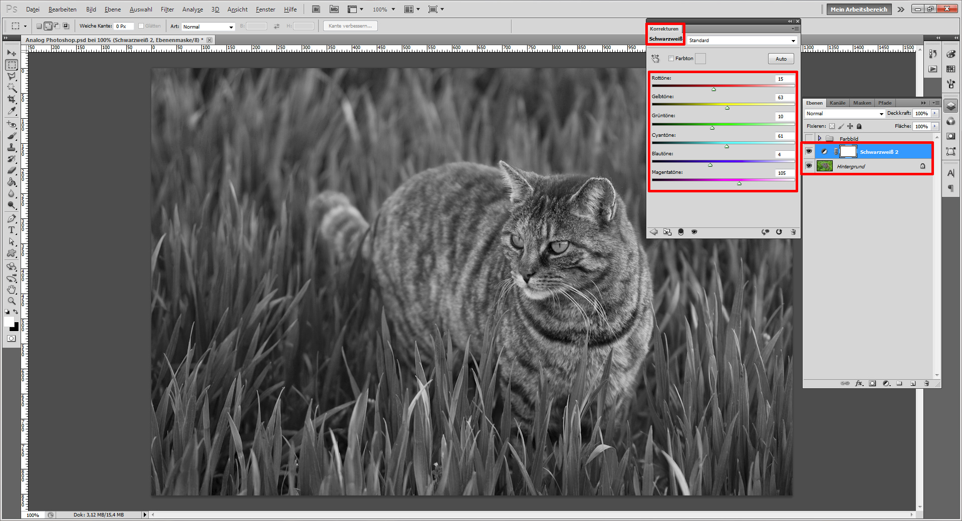 Mit einem Foto Effekt den Photoshop Analog Look nachempfinden (8)