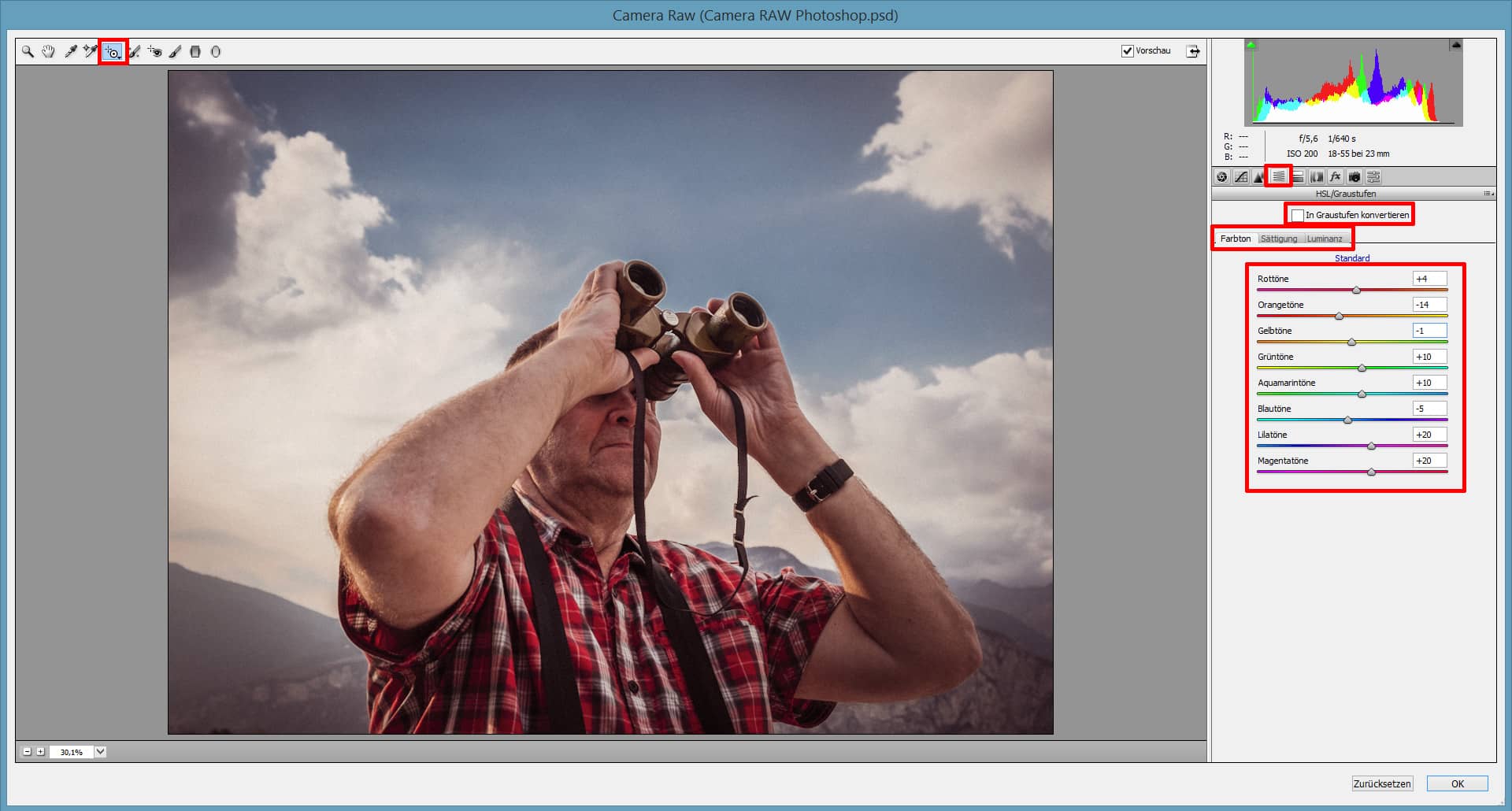 Camera RAW Photoshop 13