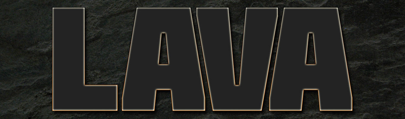 Lava Text effect Phtotoshop 3 step 9