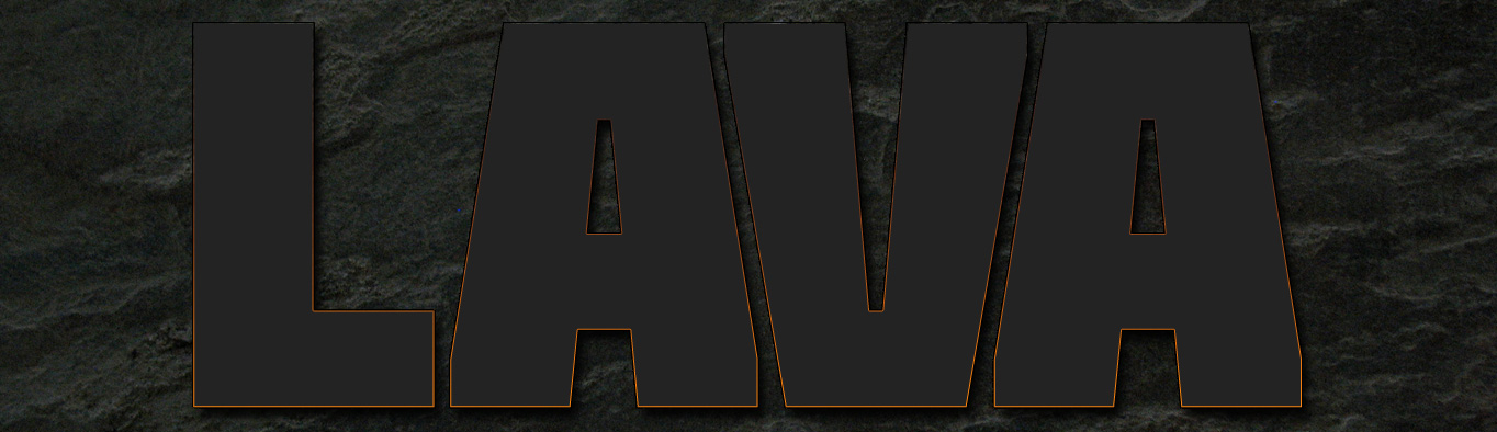 Lava Text effect Phtotoshop 3 step 7