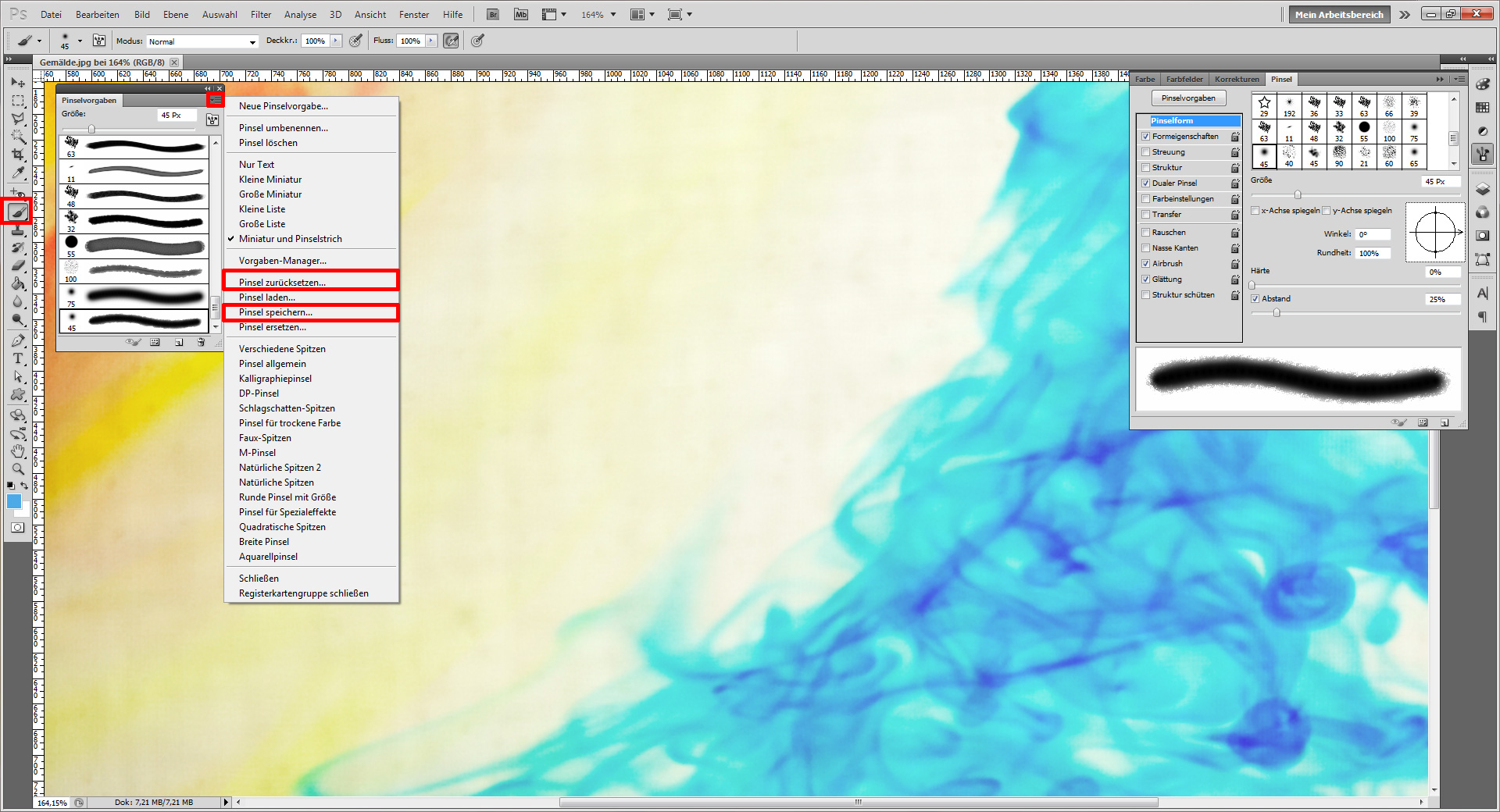 Photoshop Pinsel schritt 3