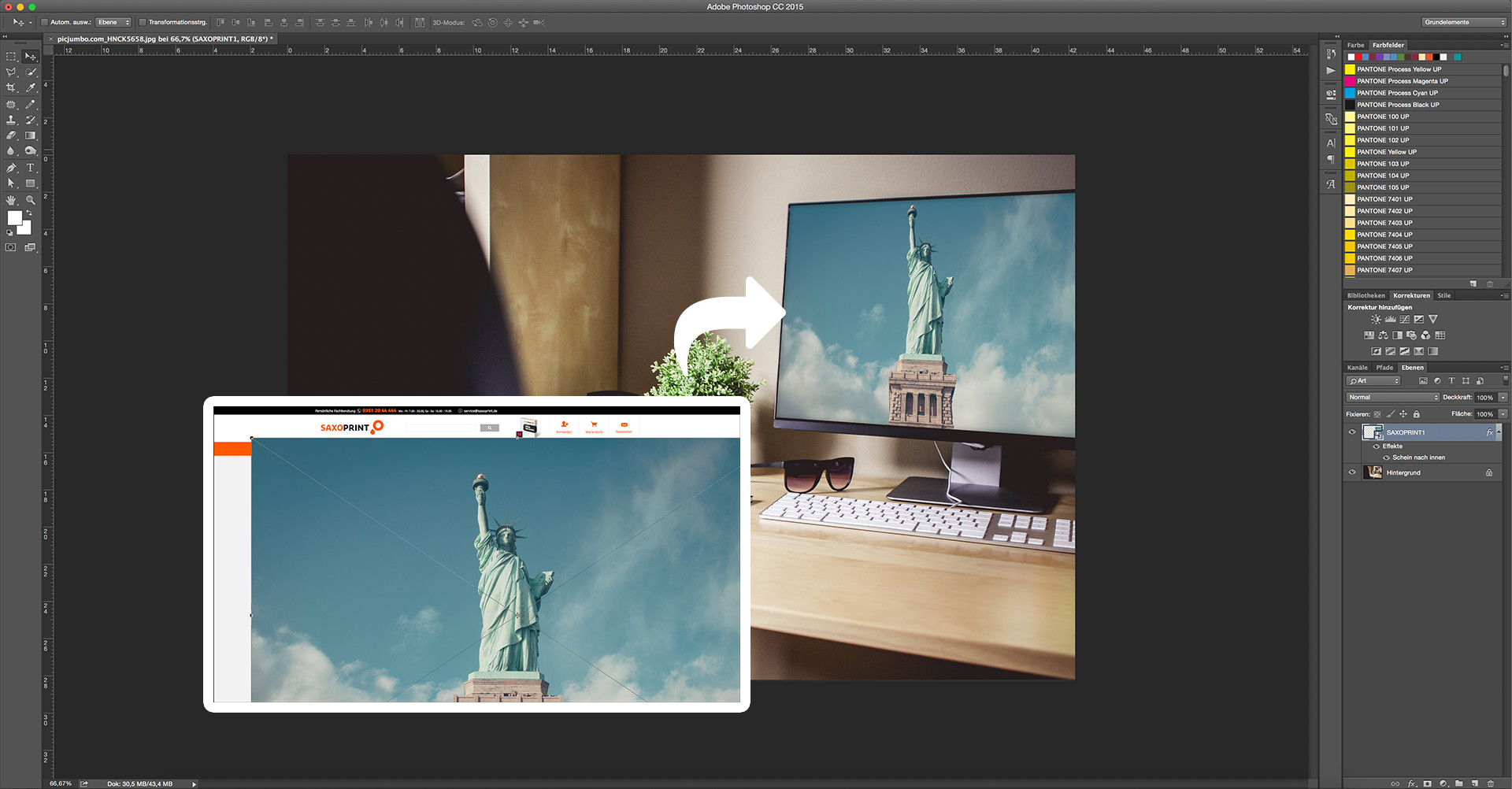 Fakten über Smartobjekte und Smartfilter in Photoshop 6
