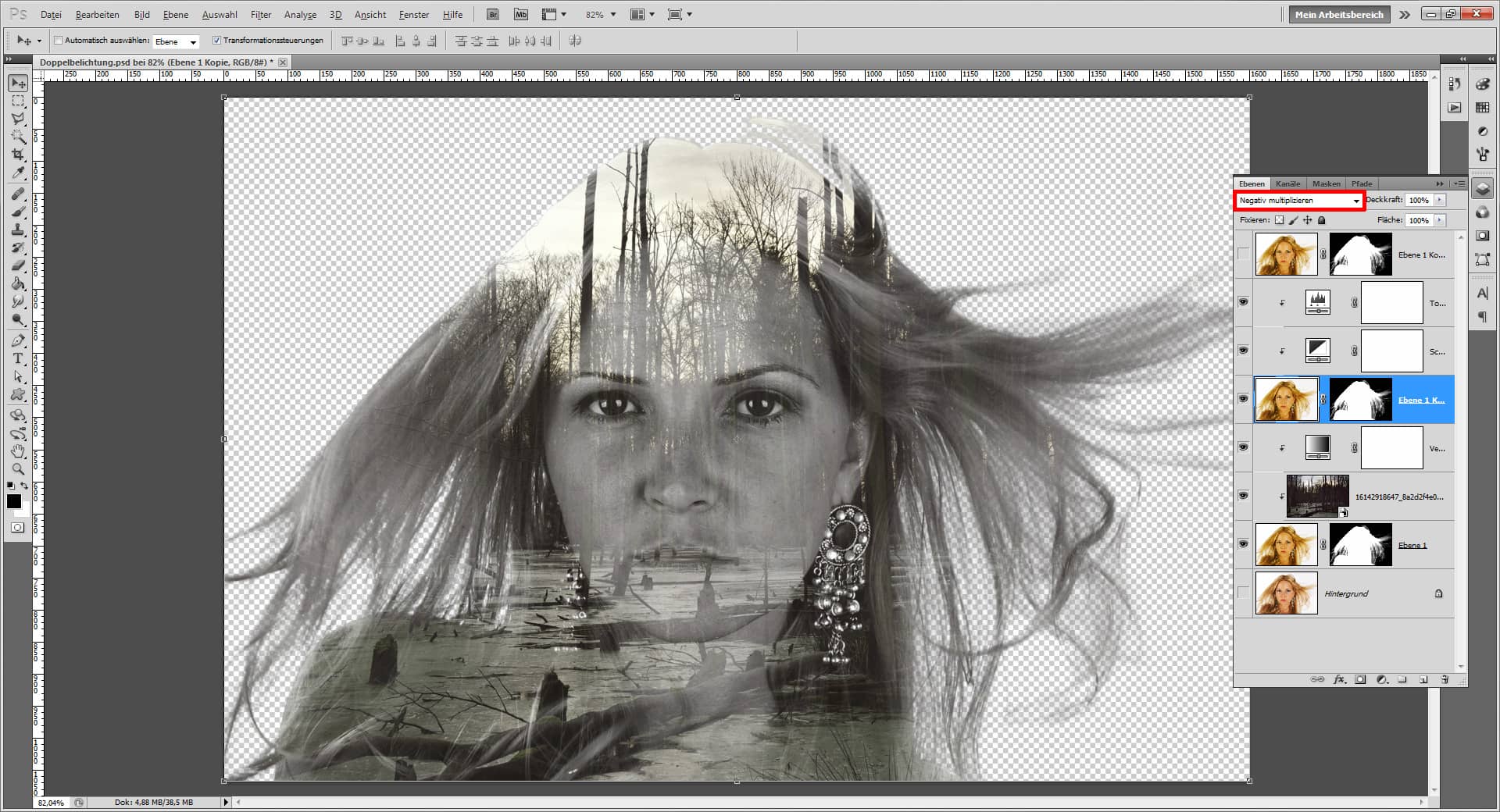 Doppelbelichtung digital mit Photoshop erstellen (8)