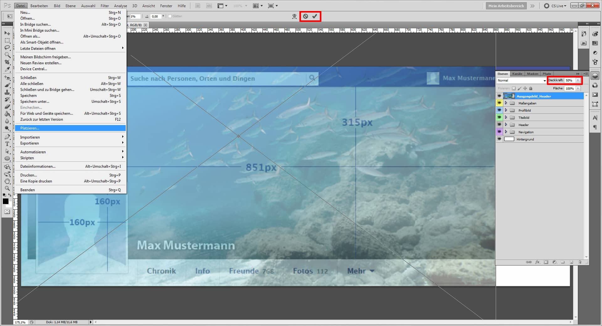 tutorial facebook profilbanner 2