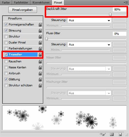 Tutorial: Flyer für die Weihnachtsfeier in Photoshop (5d)