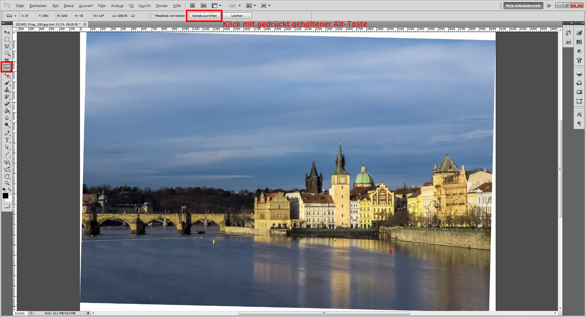 Drehen Beschneiden Freistellen Photoshop (8)