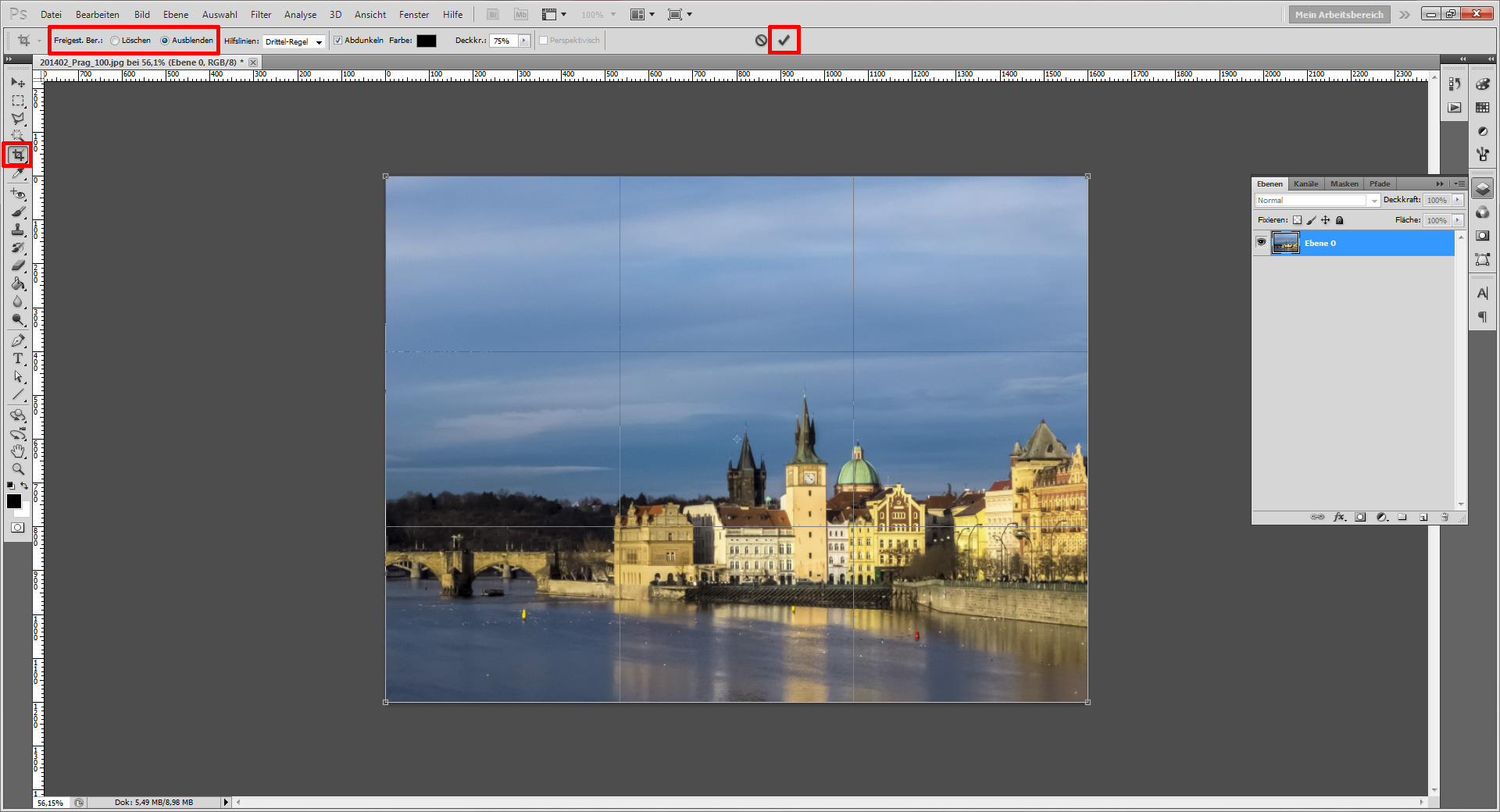Drehen Beschneiden Freistellen Photoshop (9)