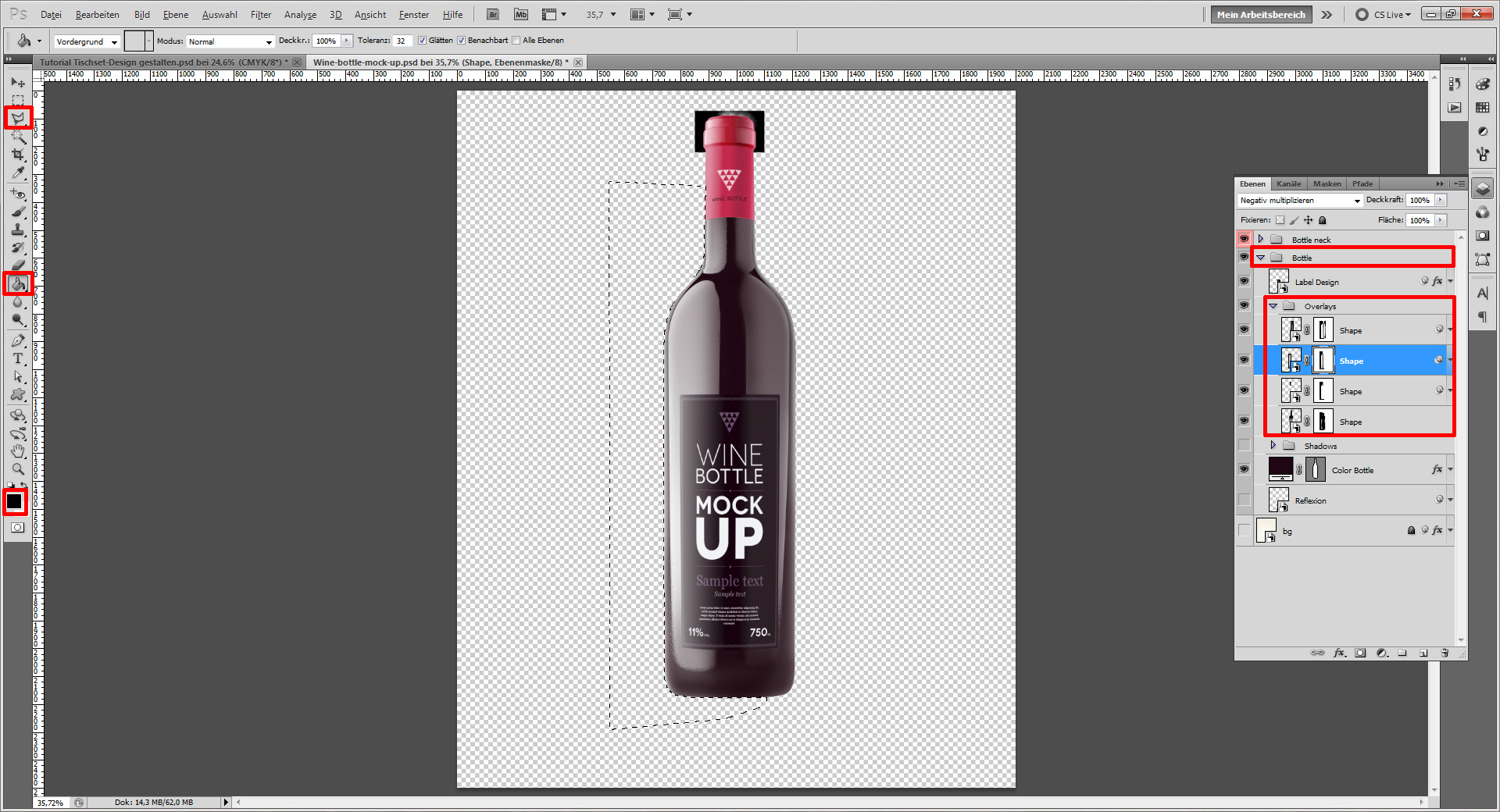 Tischset Platzset Design selbst gestalten   Wein 