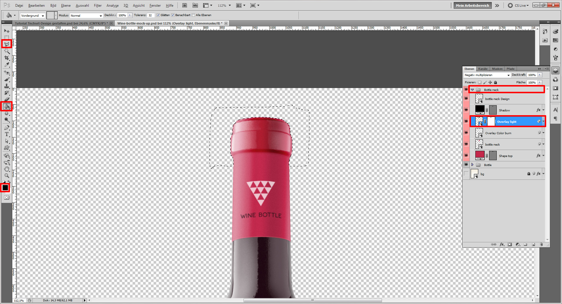 Tischset Platzset Design selbst gestalten   Wein zoom