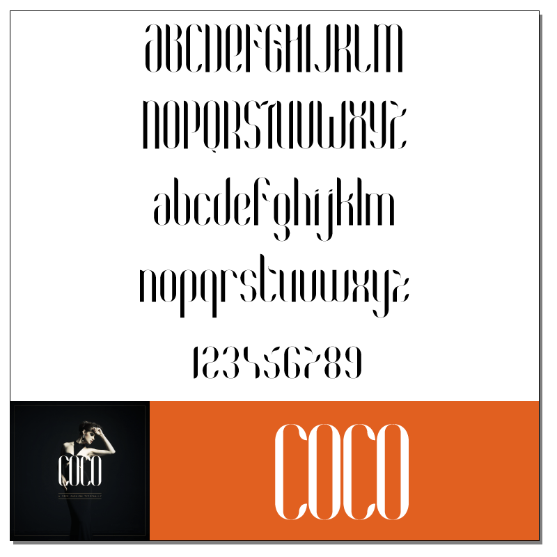 COCO Font by Hendrick Rolandez