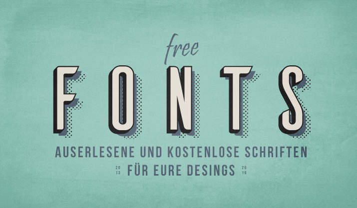75 auserlesene und kostenlose Schriftarten [UPDATE]