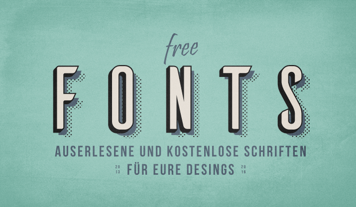 75 auserlesene und kostenlose Schriftarten [UPDATE]