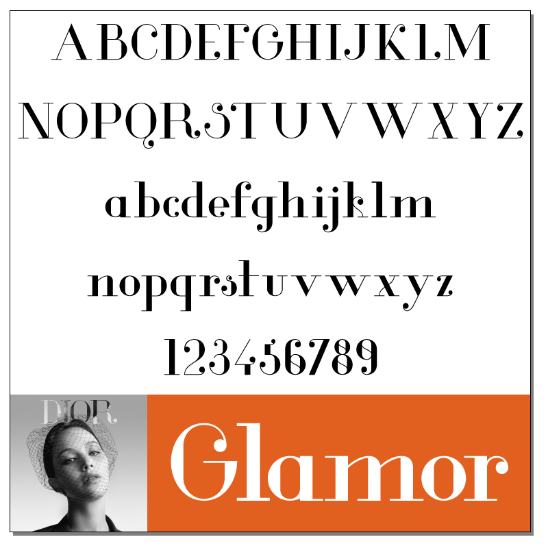 Glamor Font by Hendrick Rolandez
