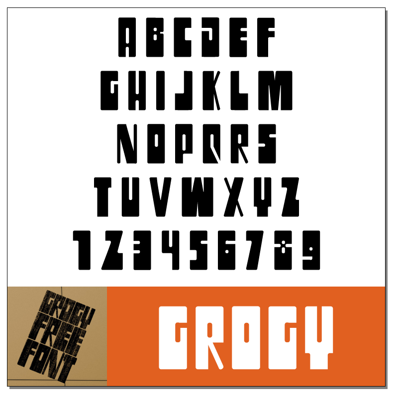 Grogy Font by Serge Shi