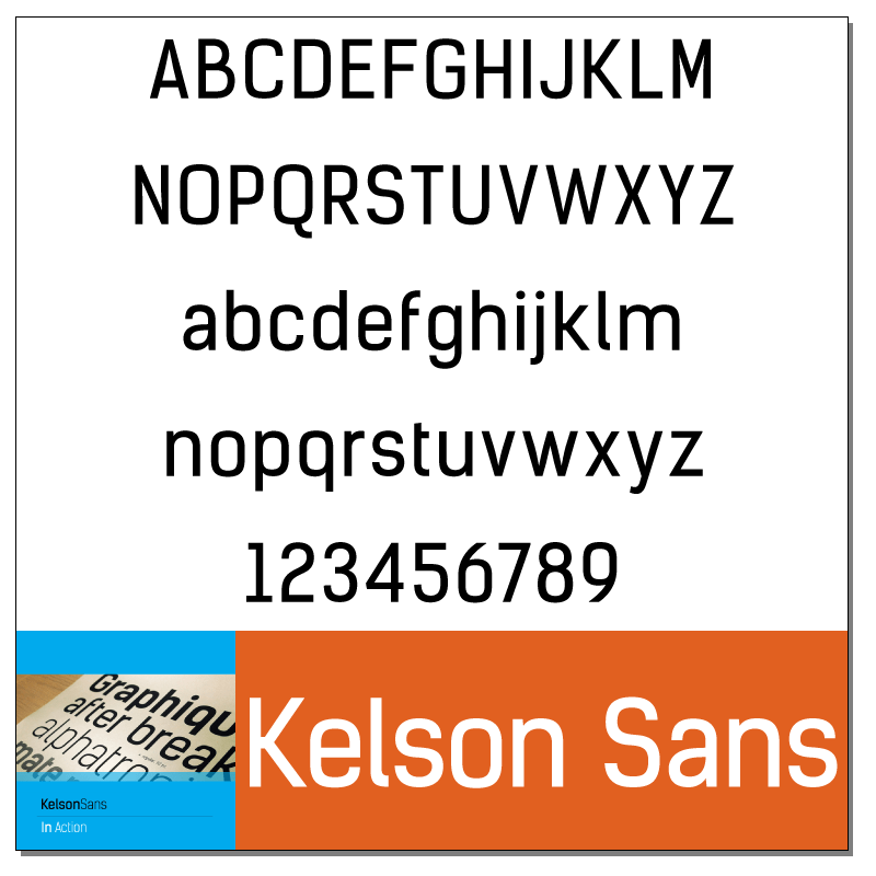 Kelson Sans Font by Bruno Mello