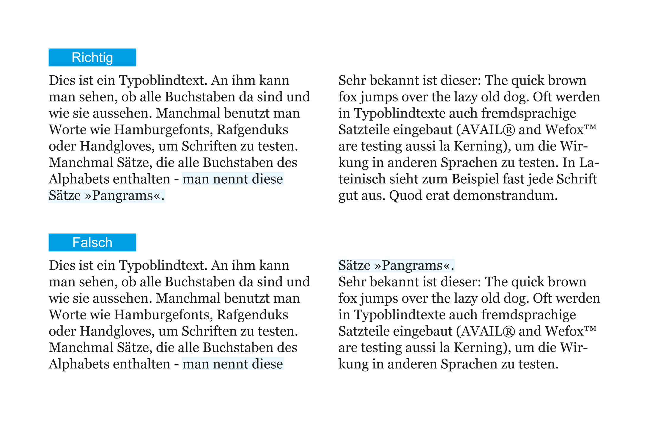 Typografie Tipps 5 Hurenkind Schusterjunge