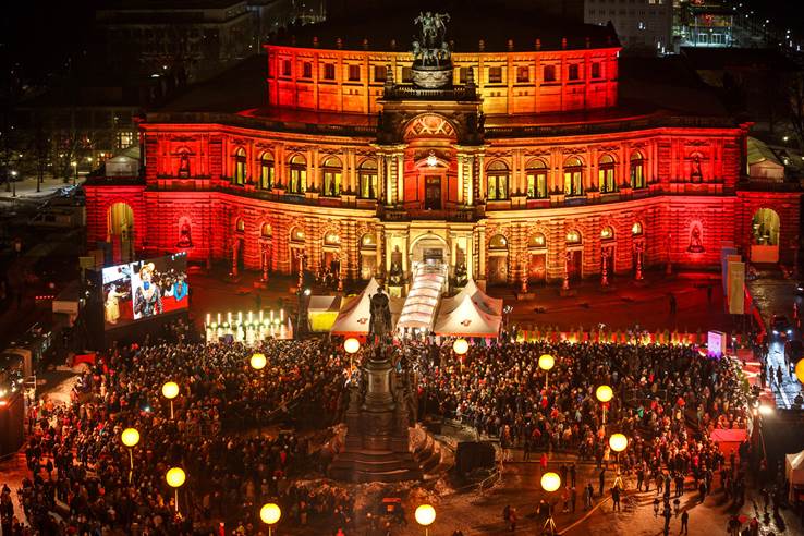 Der 13. SemperOpernball 2018 in Dresden (1)
