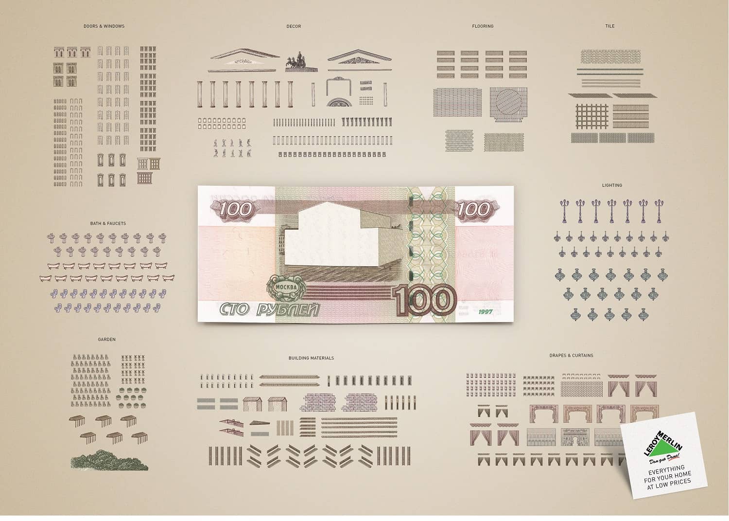 werbung von werbeagentur Leo Burnett,