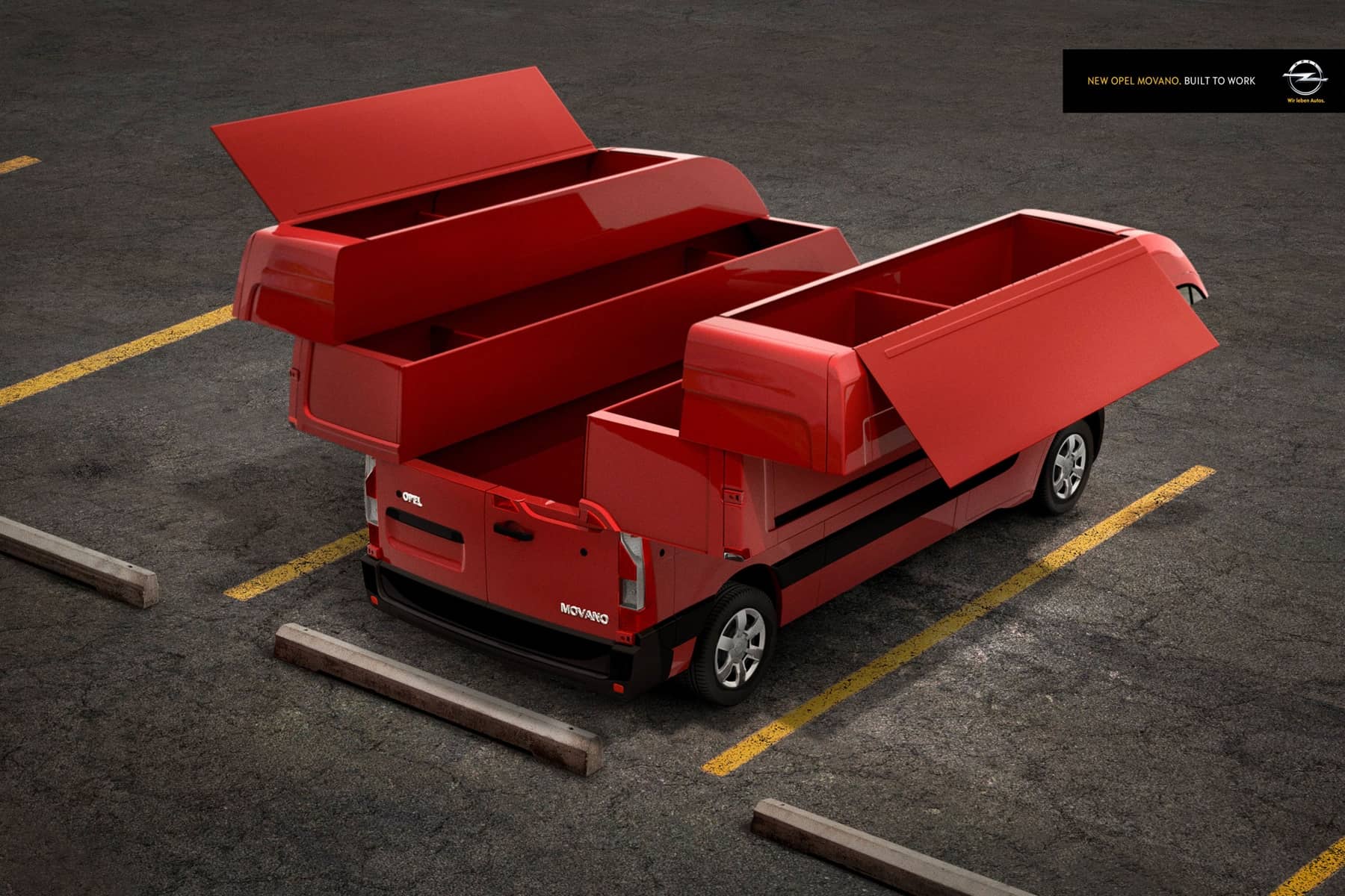 Opel Movano werbeanzeige