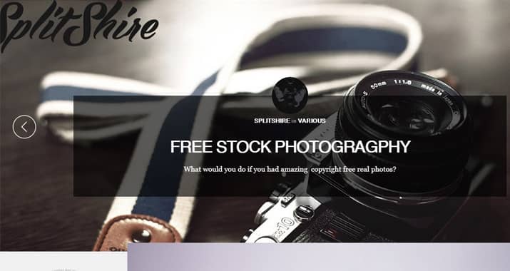 Split Shire homepage