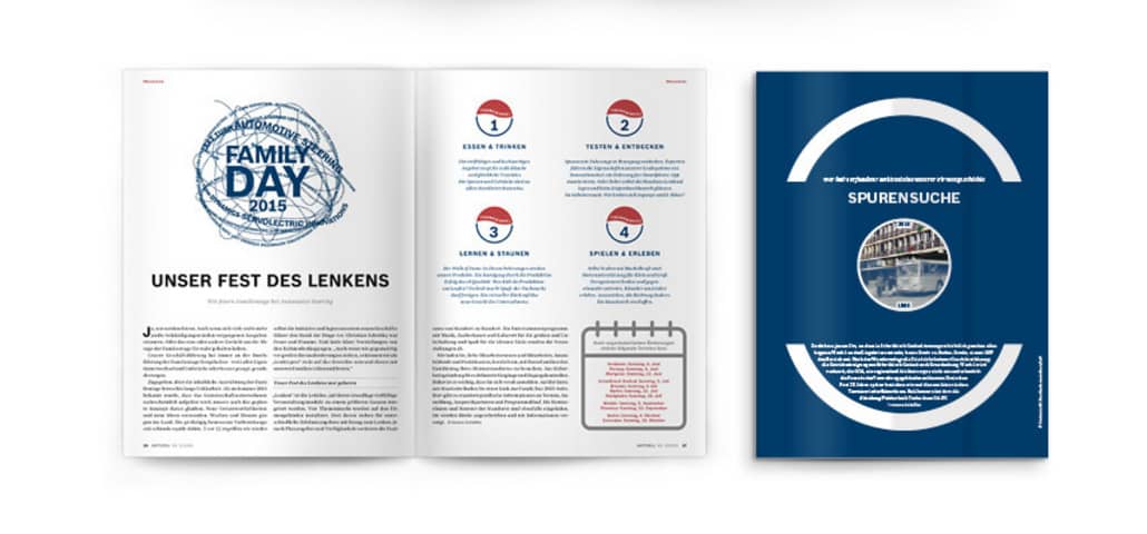 Mitarbeiterzeitung mit InDesign Beispiel 3